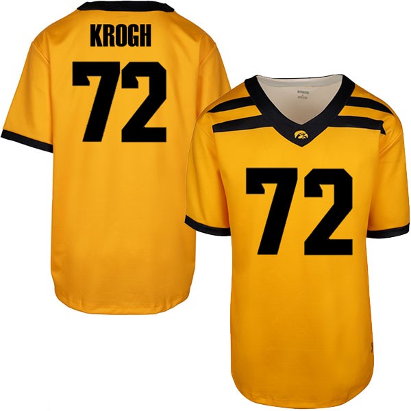 Iowa Hawkeyes Custom Youth Football Player Jersey