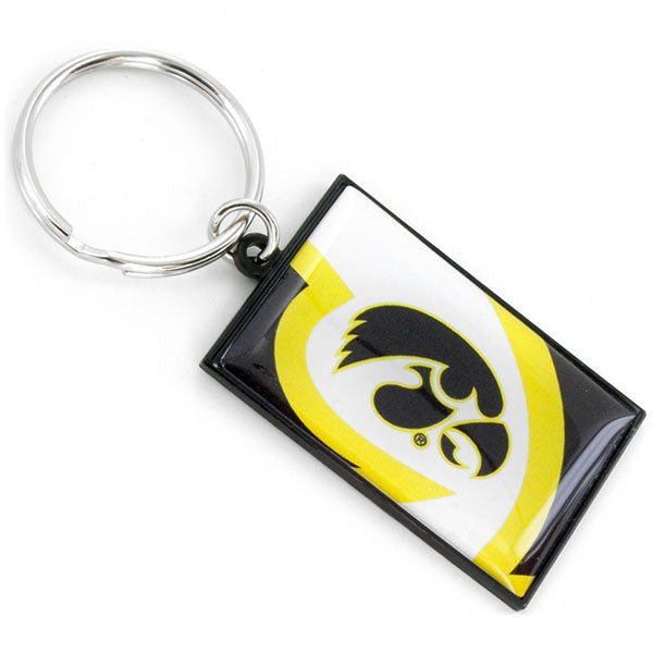 Iowa Hawkeyes Hawk Head Key Chain