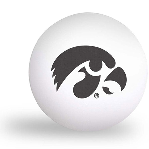 Iowa Hawkeyes Ping Pong Balls - 6 Pack