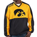 Iowa Hawkeyes Draft Pick V-neck Black/Gold Pullover