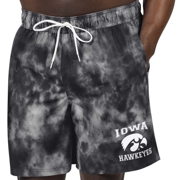 Iowa Hawkeyes Tie-Dye Swim Trunks
