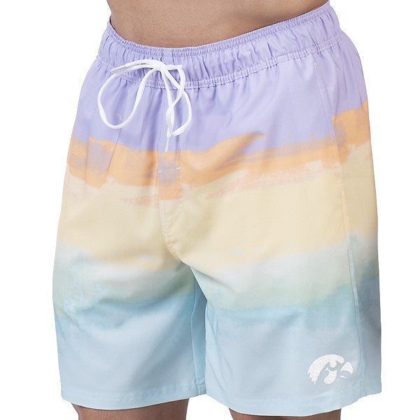 Iowa Hawkeyes Pastel Swim Trunks