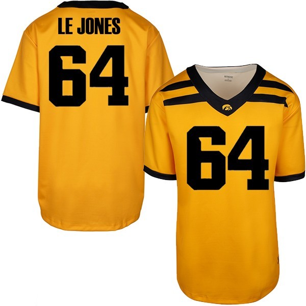 Iowa Hawkeyes Custom Youth Football Player Jersey