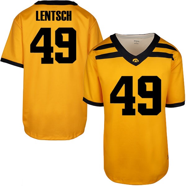 Iowa Hawkeyes Custom Youth Football Player Jersey