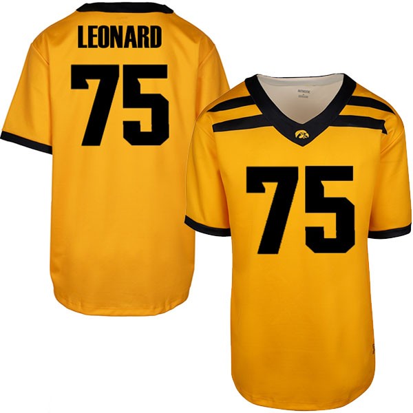 Iowa Hawkeyes Custom Youth Football Player Jersey