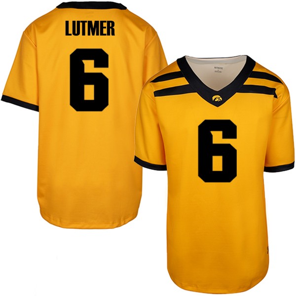 Iowa Hawkeyes Custom Youth Football Player Jersey