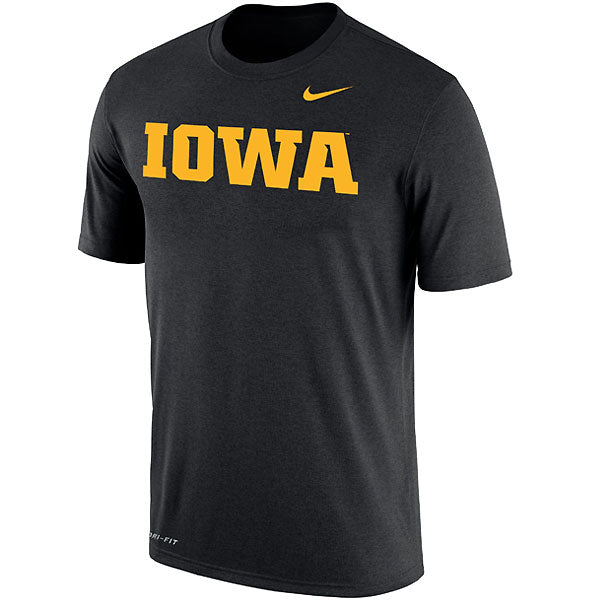 Iowa Hawkeyes Dri-Fit Word Tee