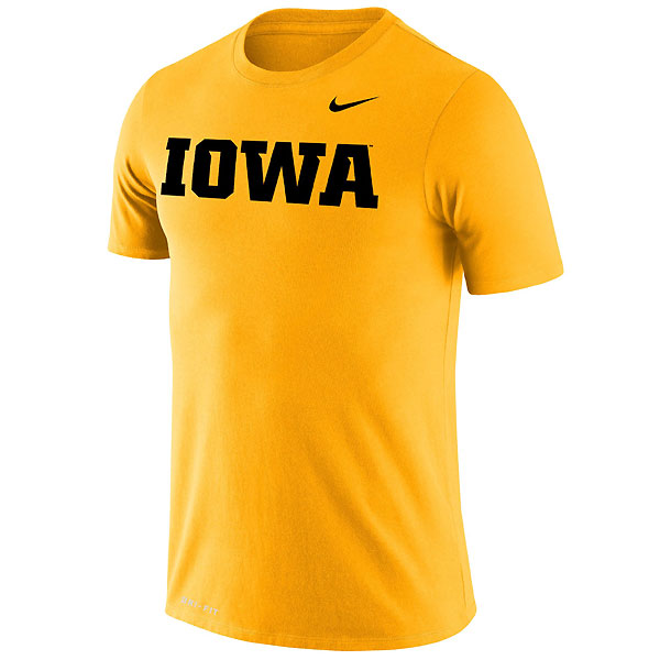 Iowa Hawkeyes Dri-Fit Word Tee