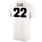 Iowa Hawkeyes Caitlin Clark Name/Number White Tee