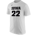 Iowa Hawkeyes Caitlin Clark Name/Number White Tee