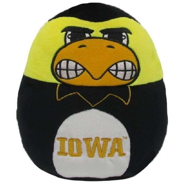 Iowa Hawkeyes Squishy Mascot Pillow
