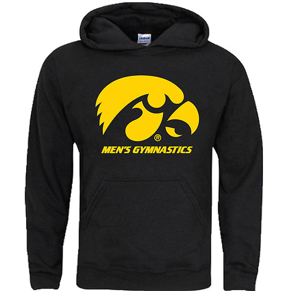 Iowa Hawkeyes Men's Gymnastics Hoodie