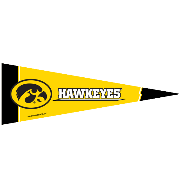 Iowa Hawkeyes Mid Pennant