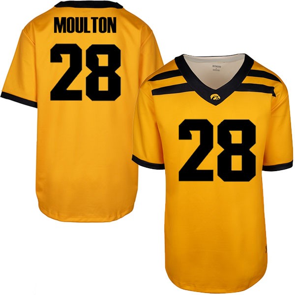 Iowa Hawkeyes Custom Youth Football Player Jersey