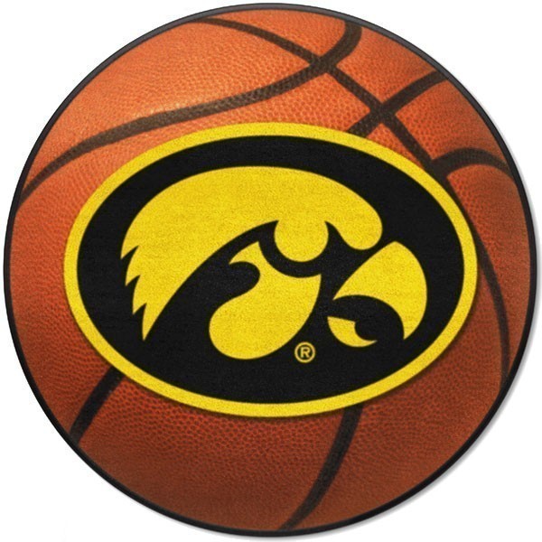 Iowa Hawkeyes Basketball Mat