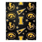 Iowa Hawkeyes Mickey Mouse and Blanket Set