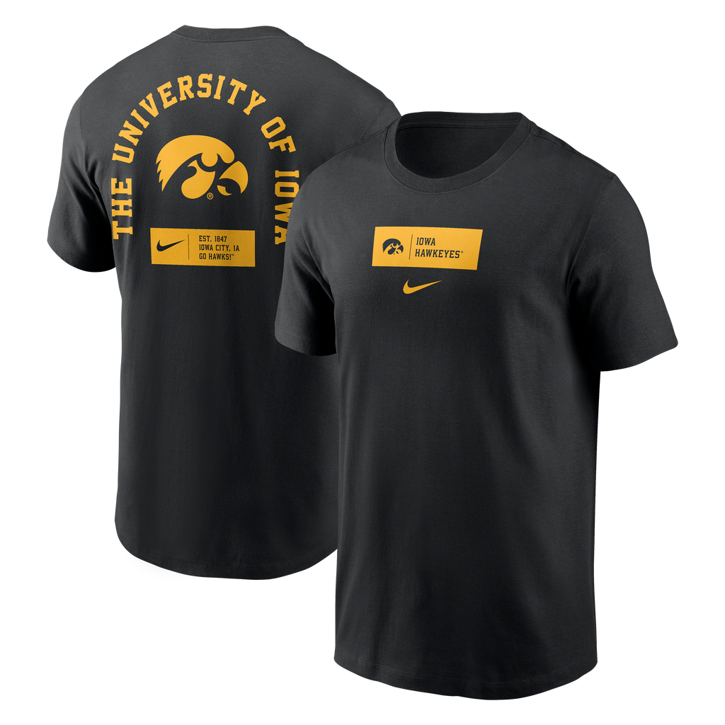 Iowa Hawkeyes UOI Back Graphic Tee