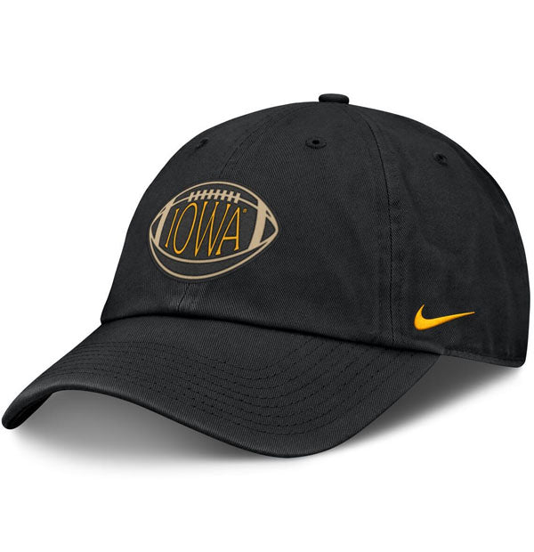 Nike Iowa Hawkeyes Football Oval Adjustable Hat L/XL