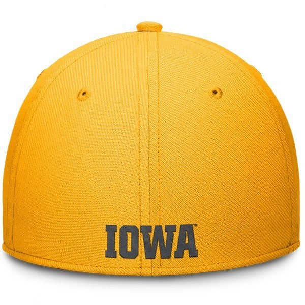Iowa Hawkeyes Structured Swoosh Flex Cap