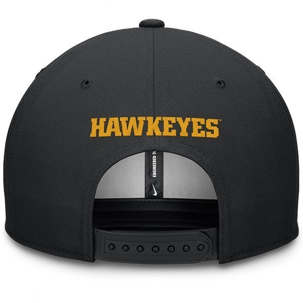 Iowa Hawkeyes Adjustable Structured Square Bill Cap