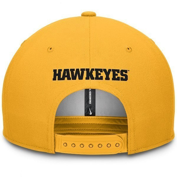 Iowa Hawkeyes Adjustable Structured Square Bill Cap