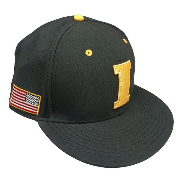 Iowa Hawkeyes True Structure Block "I" Fitted Hat