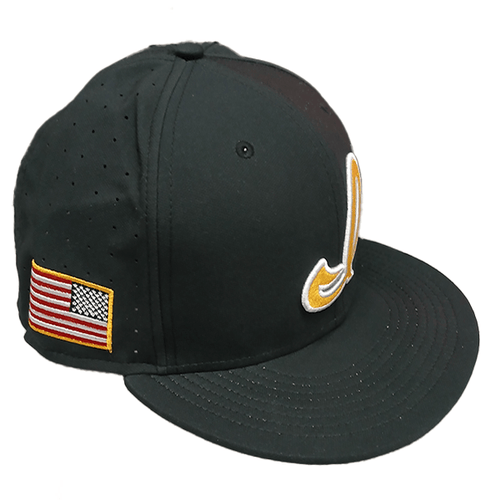 Dri Fit True Structure Black Fitted Cap Script I