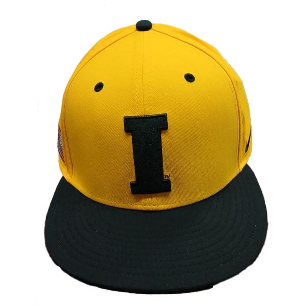 Iowa Hawkeyes True Structure Block "I" Fitted Hat