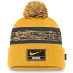Iowa Hawkeyes Peak Stripe Beanie