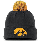 Iowa Hawkeyes Peak Beanie