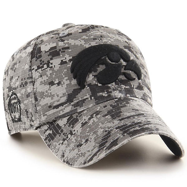 Iowa Hawkeyes Nilan Clean Up Grey Hat
