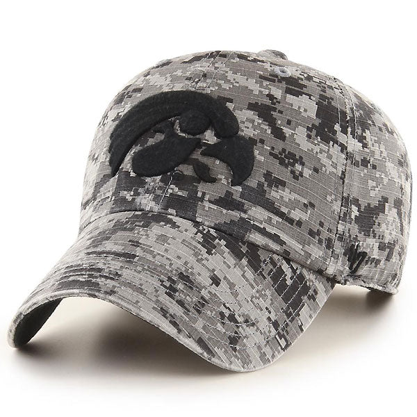 Iowa Hawkeyes Nilan Clean Up Grey Hat
