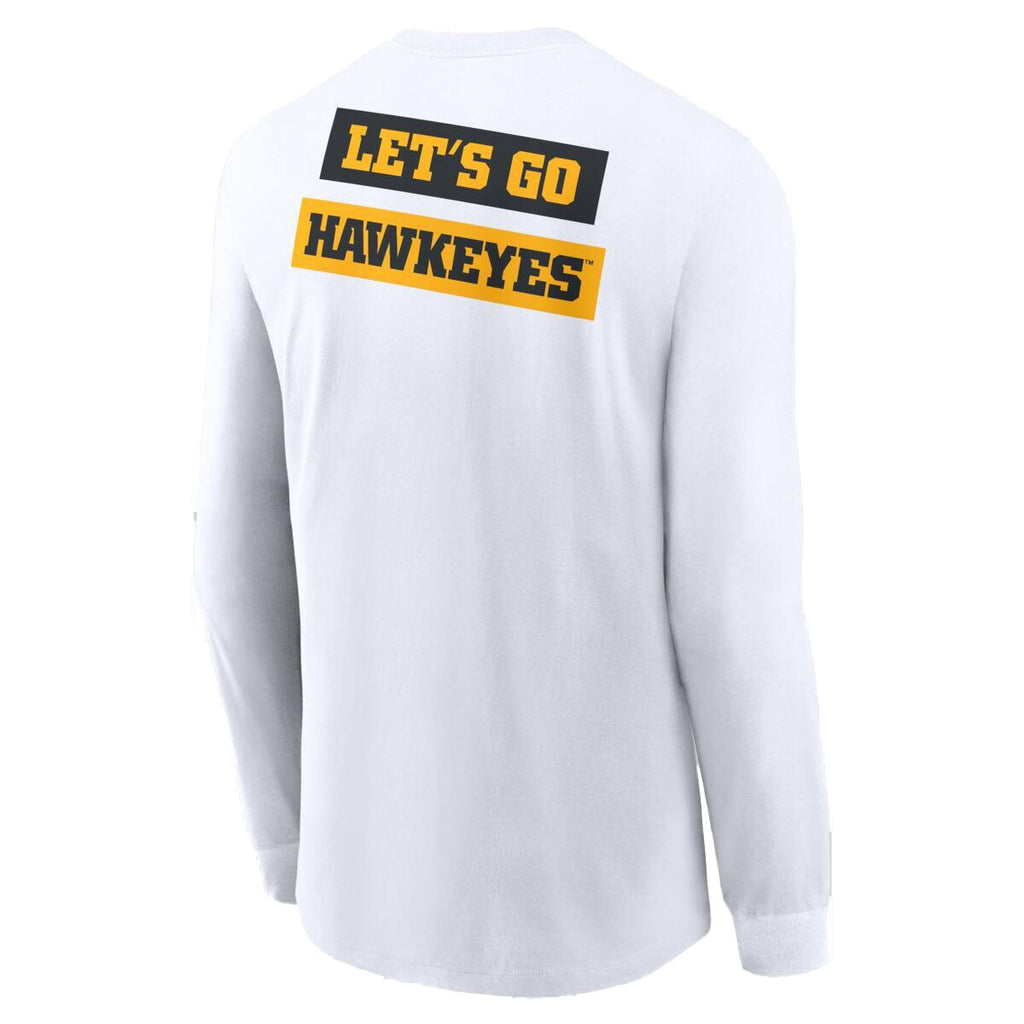 Iowa Hawkeyes Let's Go Long Sleeve Tee