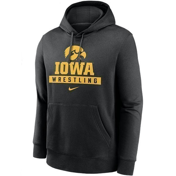 Iowa Hawkeyes Nike Wrestling Hoodie