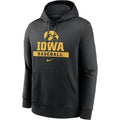 Iowa Hawkeyes Nike Baseball Hoodie