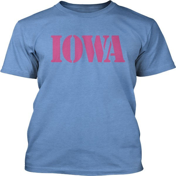 Iowa Hawkeyes Fashion Short Sleeve Tee