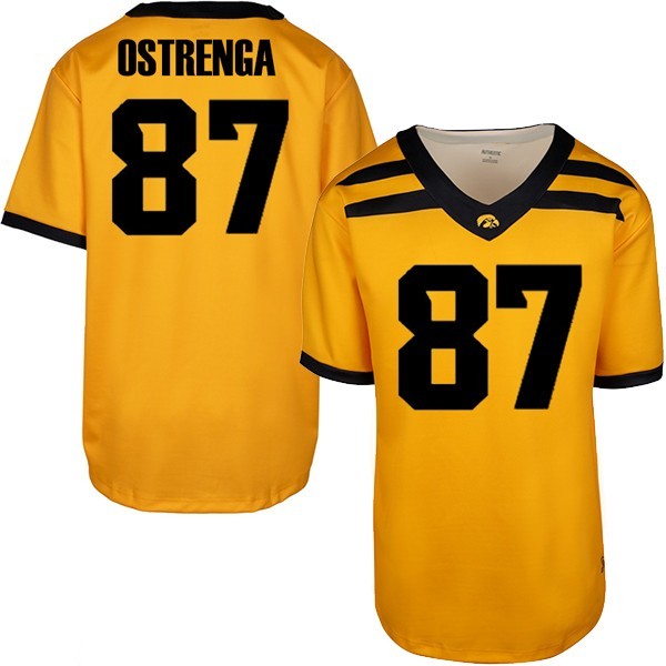 Iowa Hawkeyes Custom Youth Football Player Jersey