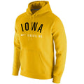 Iowa Hawkeyes Wrestling Club Fleece Hoodie