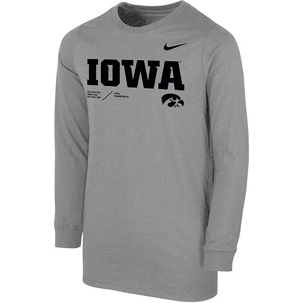 Iowa Hawkeyes Youth Team Issue Tee