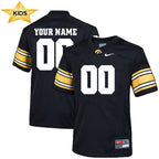 Iowa Hawkeyes Custom Youth Football Player Jersey