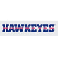 Iowa Hawkeyes Patriotic Hawkeyes Decal