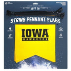Iowa Hawkeyes String Pennant Flags