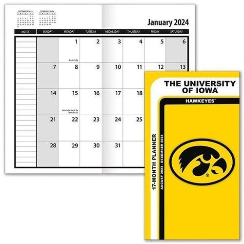 Iowa Hawkeyes 2024 Planner