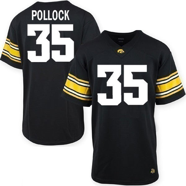 Iowa Hawkeyes Custom Youth Football Player Jersey