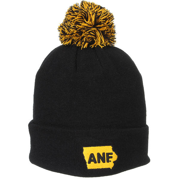 Iowa Hawkeyes Custom Cuff Stocking Cap
