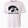 Iowa Hawkeyes Swimming and Diving Short Sleeve Tee - White