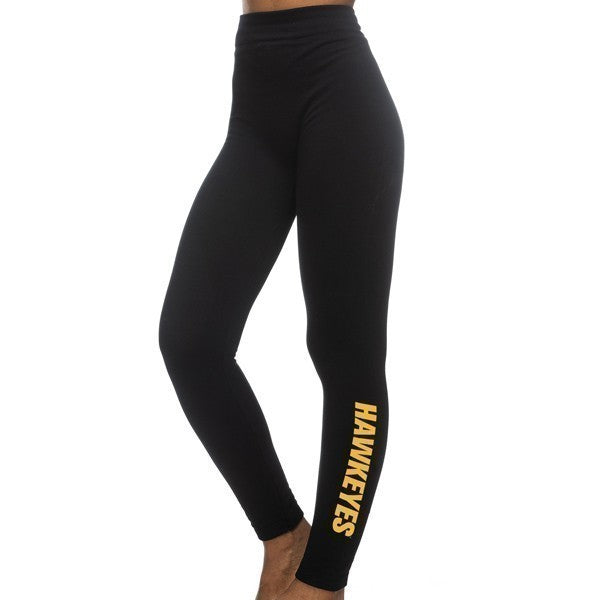 Iowa Hawkeyes Women's Fleece Lined Leggings