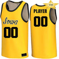 Iowa Hawkeyes WBB Basketball Gold Player Jersey