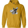 Iowa Hawkeye Flying Herky Hoodie