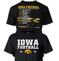 Iowa Hawkeyes 2026 Football Schedule Tee